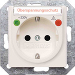 Siemens White 1 Gang Plug Socket, 16A, Indoor Use