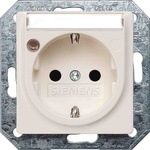 Siemens 1 Gang Plug Socket, 16A, Indoor Use