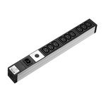 IEC C13 Power Distribution Unit, 10A, 250 V