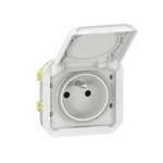 Legrand Black Plug Socket, 2 Poles, NF Socket