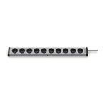 Type F - German Schuko 10 Gang Power Distribution Unit, 1.5m Cable, 16A, 250 V