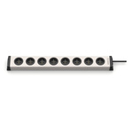 Type E - French 8 Gang Power Distribution Unit, 1.5m Cable, 16A, 230 V