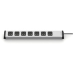 Type G - British 7 Gang Power Distribution Unit, 1.5m Cable, 13A, 230 V, Fused