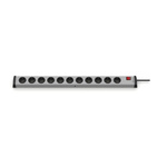 Type F - German Schuko 11 Gang Power Distribution Unit, 1.5m Cable, 16A, 250 V