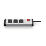 Type G - British 3 Gang Power Distribution Unit, 1.5m Cable, 13A, 230 V, Fused