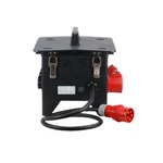 Type F - German Schuko 1 Gang Distribution Unit, 2m Cable, 32A, 400 V