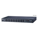 IEC 8 Gang Power Distribution Unit, 3.048m Cable, 10A, 100 - 240 V, Surge Protected