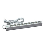 9 Gang Power Distribution Unit, 3m Cable, 16A, 230 V