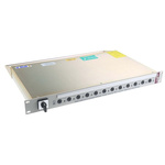 IEC C13 12 Gang Power Distribution Unit, 20A, 250 V, Fused