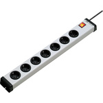 Type F - German Schuko 7 Gang Power Distribution Unit, 1.5m Cable, 16A, 250 V