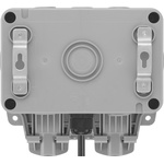 BG Electrical 13A, BS Fixing, Passive, 2 Gang RCD Socket, Polycarbonate, Surface Mount , Switched, IP66 , Outdoor, 250