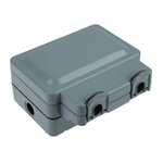 MK Electric Masterseal plus 13A, BS Fixing, Active, Single Gang RCD Socket, Polycarbonate, Surface Mount, IP66, Grey