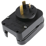 PowerConnections Europe to Australia Mains Connector Converter, Rated At 10A
