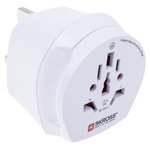 RS PRO Australia, China, Europe, Italy, Switzerland, UK, USA to Europe, UK Travel Adapter, Rated At 13A