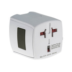 RS PRO Australia, China, Europe, Japan, UK, USA to Australia, China, Europe, Japan, UK, USA Travel Adapter, Rated At