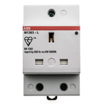 ABB Grey 1 Gang Plug Socket, 13A, Type G - British, Indoor Use