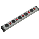 Type E - French 5 Gang Power Distribution Unit, 1.5m Cable, 16A, 250 V