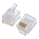 Bel-Stewart 940-SP Series Male RJ25 Connector, Cable Mount