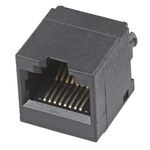 Bel-Stewart SS-65 Series Female RJ45 Connector, PCB Mount, Cat4, UTP Shield