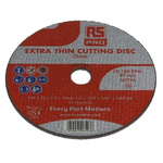 RS PRO Aluminium Oxide Cutting Disc, 75mm x 1mm Thick, Fine Grade, P120 Grit, 10 in pack