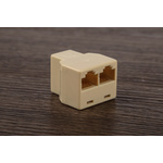 RS PRO 2-Port RJ45 Adapter