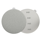 RS PRO Aluminium Oxide Sanding Disc, 150mm, P40 Grit