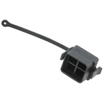 Samtec, DCA-RPBE-01-01-L Corded Dust Cap for use with RPBE Series Receptacles