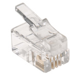 RS PRO Male RJ22 Connector, Cable Mount