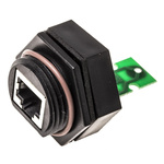 Brad from Molex 13005 Series Female RJ45 Connector, Panel Mount, Cat5e