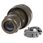 Amphenol Socapex RJF Series Male RJ45 Connector, Cable Mount, Cat5e