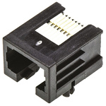 TE Connectivity 11705951 Series Female RJ45 Connector, Through Hole, Cat3