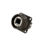 Amphenol Socapex RJFTV Series Female RJ45 Connector, Panel Mount, Cat5e