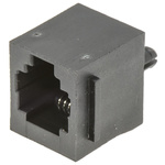 Wurth Elektronik WR-MJ Series Female RJ11 Connector, Through Hole, UTP Shield