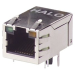 Halo Electronics FastJack Series Female RJ45 Connector, UTP Shield