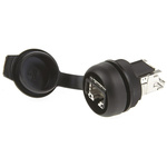 Weidmuller FrontCom Micro Series Female RJ45 Connector, Cable Mount, Cat6a, 360° Shield