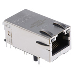 Bel-Stewart MagJack Series Female RJ45 Connector, Through Hole, STP Shield