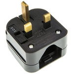 PowerConnections USA to UK Mains Connector Converter, Rated At 5A