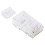 RS PRO Male RJ45 Connector, Cable Mount, Cat6, Cat6a, UTP Shield