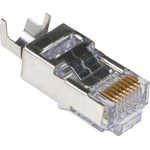 Molex 44915 Series Male RJ45 Connector, Cable Mount, Cat6