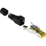 Phoenix Contact VS-08 Series Male RJ45 Connector, Cable Mount, Cat6a
