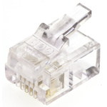 MH Connectors MHRJ Series Male RJ14 Connector, Cable Mount