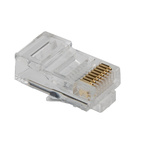 MH Connectors MHRJ Series Male RJ45 Connector, Cable Mount, Cat5e, UTP Shield