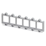 Phoenix Contact, VS-08-A-RJ45/LP-6-IP 20 Panel Mounting Frame for use with RJ45 PCB Connectors
