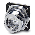 Phoenix Contact, VS-V1-F-RJ45-MNNA-1-C-S-JI-S Panel Mounting Frame for use with IP67 RJ45 Connector