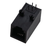 Bel-Stewart SS-64 Series Female RJ22 Connector, Through Hole