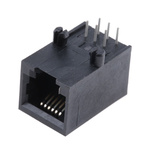 Bel-Stewart SS-64 Series Female RJ25 Connector, Through Hole