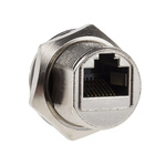 Lumberg Female RJ45 Connector, Panel Mount
