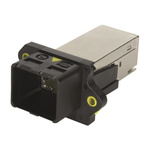 HARTING PushPull V4 Series Male RJ45 Connector, Cable Mount, Cat6, 360° Shield