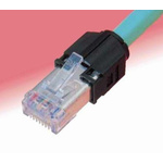 Hirose TM21P Series Male RJ45 Connector, Cable Mount, Cat5e, Tin Plated Copper Alloy Shield