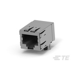 TE Connectivity 5406299 Series Female RJ45 Connector, Through Hole, Cat5e